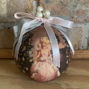 Vintage Barbie Matrix Holiday Christmas Ornament